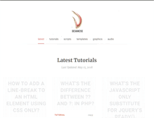 Tablet Screenshot of designcise.com